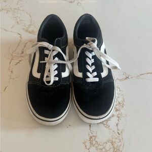 Vans Black and White Sneakers